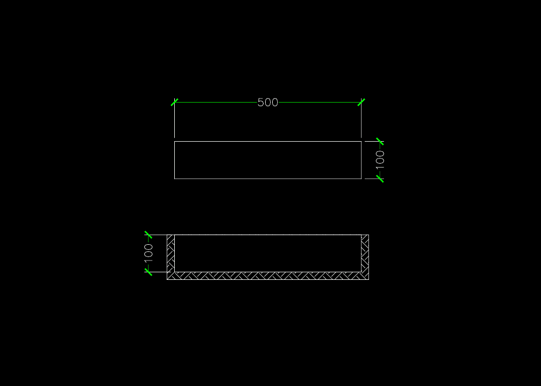 CadChat Baugraben Zeichnung